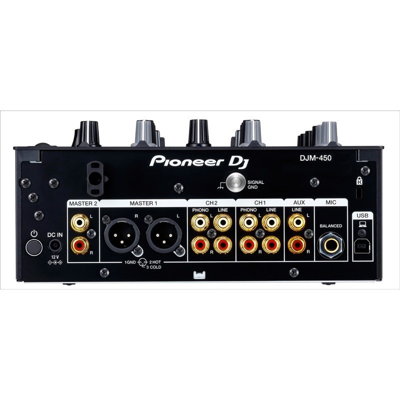 美品 Pioneer DJ DJM-450 デッキセーバー付き Pioneer DJ(パイオニア) / DJM-450 デッキセーバー、収納ケース