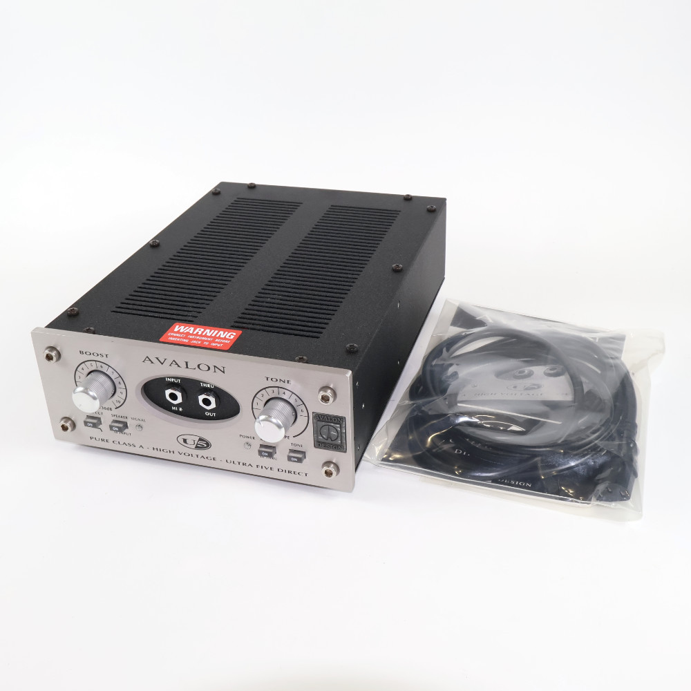 Avalon Design U5 真空管プリアンプ DI Avalon U5 Single-Channel DI/Preamp - Vintage King