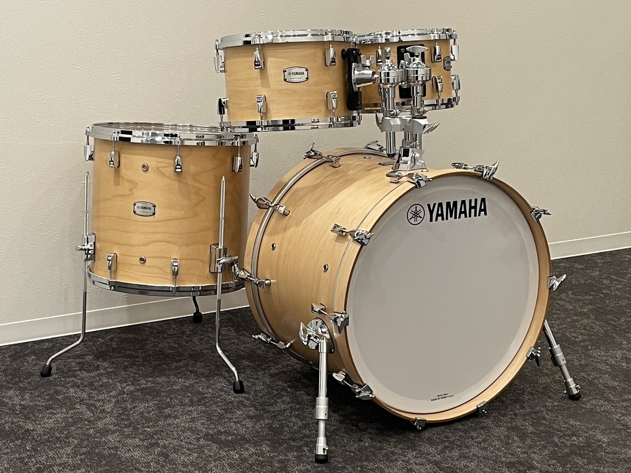 霊芝、DTX、バイテックス、ベニックス、オーバードライブ、アールスクエアSET YAMAHA PHX Phoenix Matte Natural 4pc Kit 22
