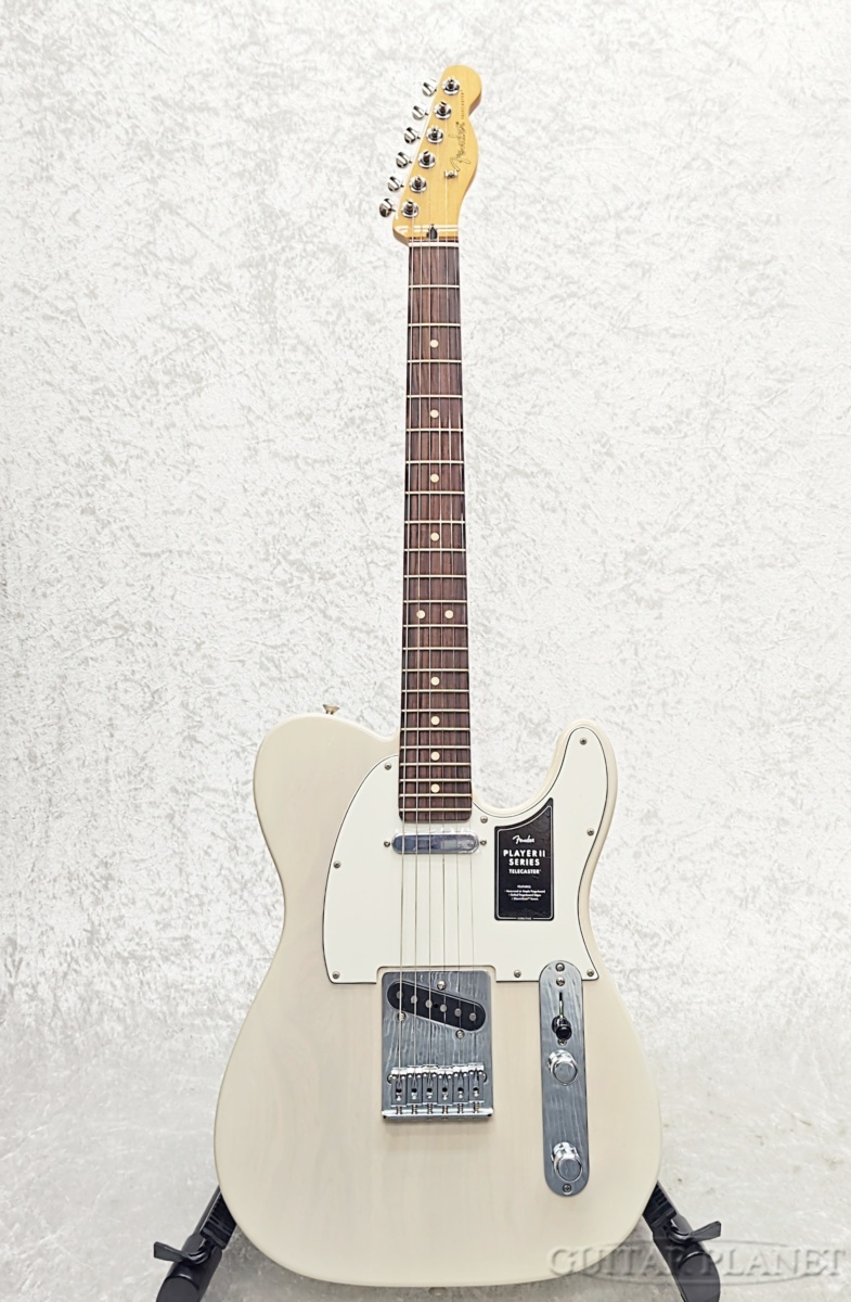 2021年製 Fender Player Telecaster /アルダーボディ Fender Player II Telecaster -White Blonde-【チェンバードアッシュ