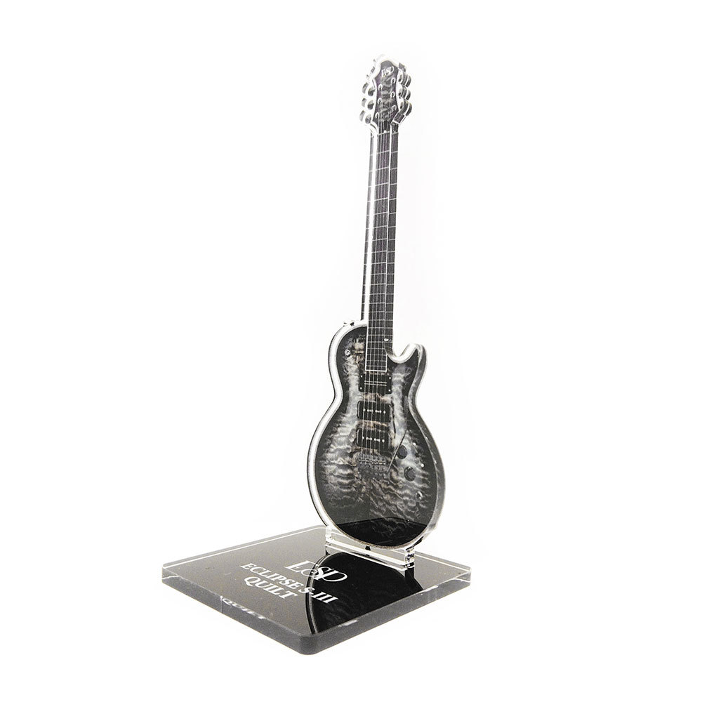 ESP イーエスピー AS-SGZ-08 アクリルスタンド ギターコレクション SUGIZO Vol.2 ESP ECLIPSE S-III  QUILT（新品）【楽器検索デジマート】