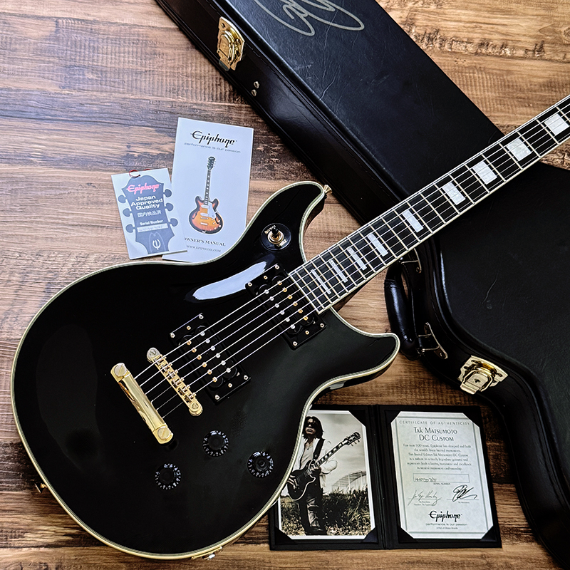 Epiphone エピフォンTak matsumoto DC Epiphone Limited Edition Tak Matsumoto DC Standard Plus Top