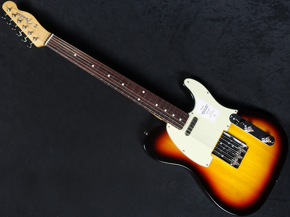 Fender Made in Japan Traditional 60s Telecaster 3-Color Sunburst