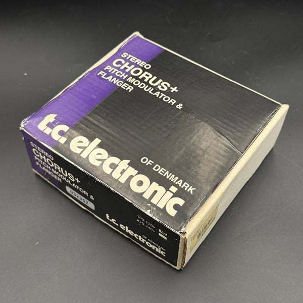 tc electronic SCF GOLD Stereo Chorus Flanger User Guide