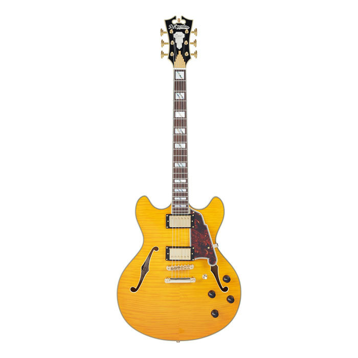 D'Angelico Excel DC, Vintage Natural（新品/送料無料）【楽器検索