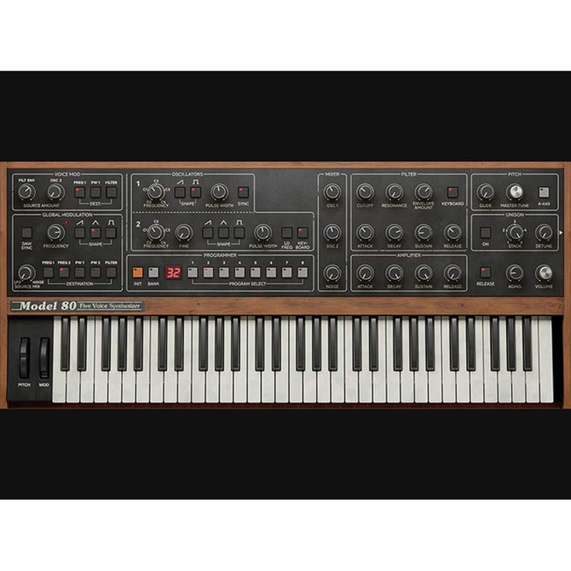 sarusuberiさま専用 ピアノプレーヤーソフトとデータソフトのセット Softube Model 80 Five Voice Synthesizer(ソフチューブ)(プラグ