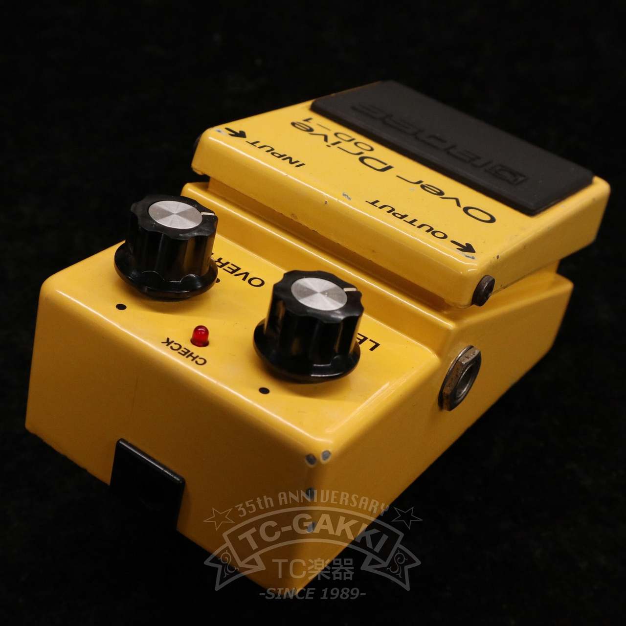 BOSS OD-1 Over Drive (Silver Screw/JAPAN/JRC4558D)（ビンテージ