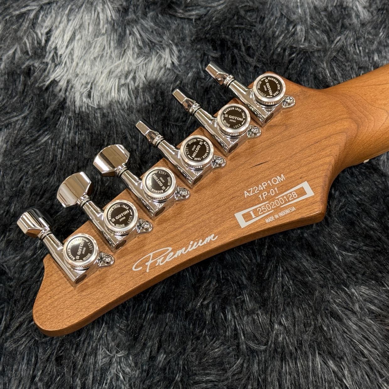 Ibanez Premium AZ24P1QM-DOB (Deep Ocean Blonde)【特価】（新品特価