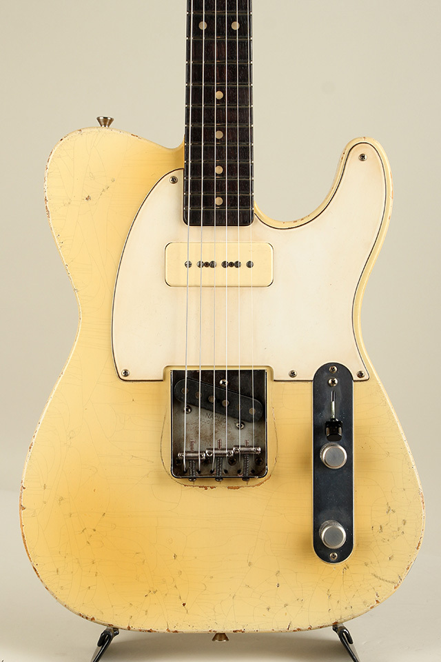 Nacho Guitars Early 60s Whiteguard P-90 Rosewood FB Blonde