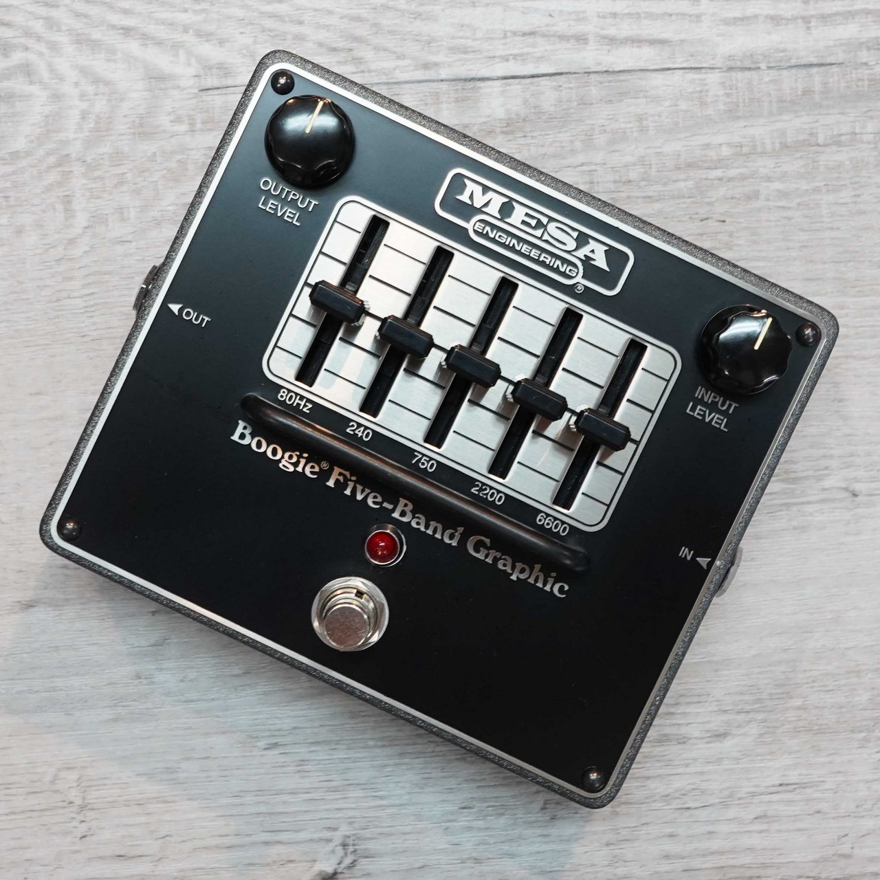 Mesa Boogie FIVE-BAND GRAPHIC イコライザー Mesa/Boogie Boogie Five-band Graphic EQ Pedal | Sweetwater