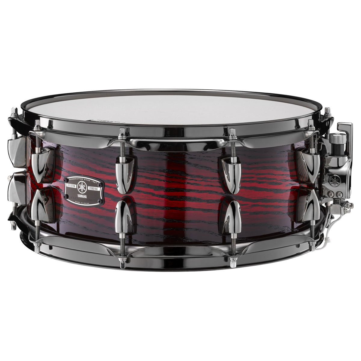 YAMAHA LHS1455UMS ライブカスタム ハイブリッドオーク スネアドラム 14x5.5 【WEBSHOP】