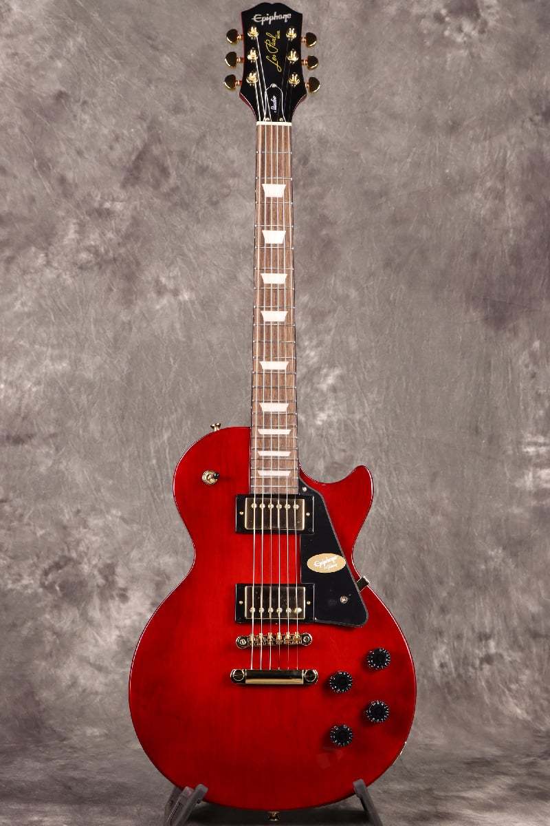 Epiphone Inspired by Gibson Les Paul Studio Gold Hardware Wine Red