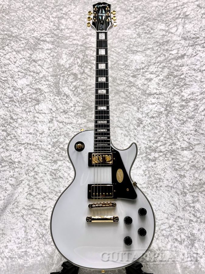 Epiphone Les Paul Custom -Alpine White-【25091528545】【3.97kg