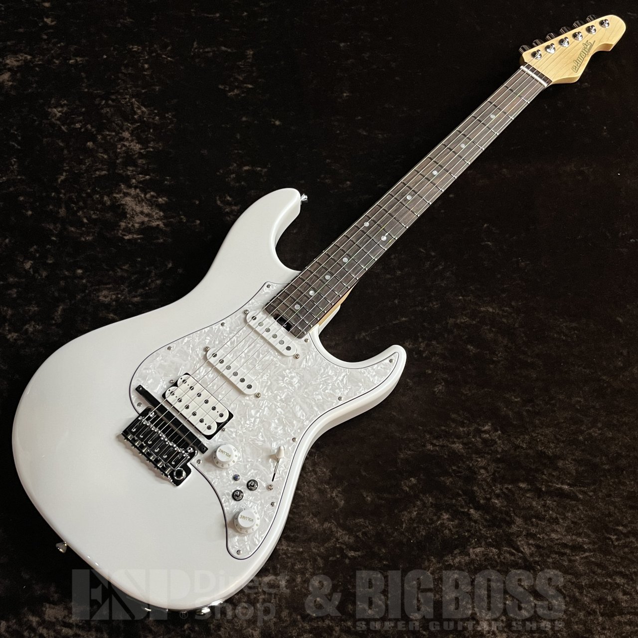 EDWARDS E-SNAPPER-GK-AL/R【Pearl White】（新品/送料無料）【楽器