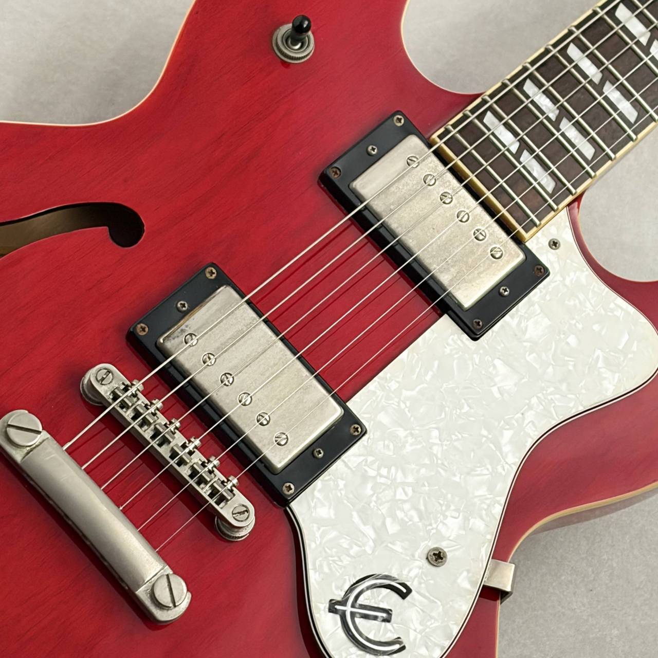 Epiphone Riviera-II -Cherry- ≒3.66kg【2010年製USED】（中古