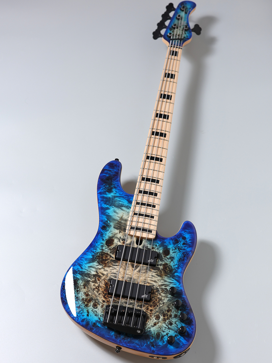 MAYONES Jabba Custom EP 5st Trans Jeans Black 3 Tone Blue Burst