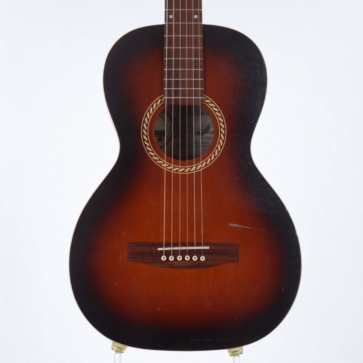 ギター Art&Lutherie Ami Cedar Antique Burst Art & Lutherie Ami Cedar Parlor Acoustic Guitar in Antique