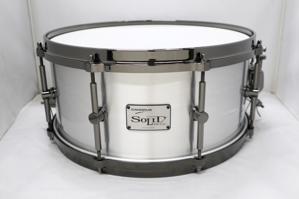 canopus CANOPUS Limited Edition Solid Metal Aluminum Snare