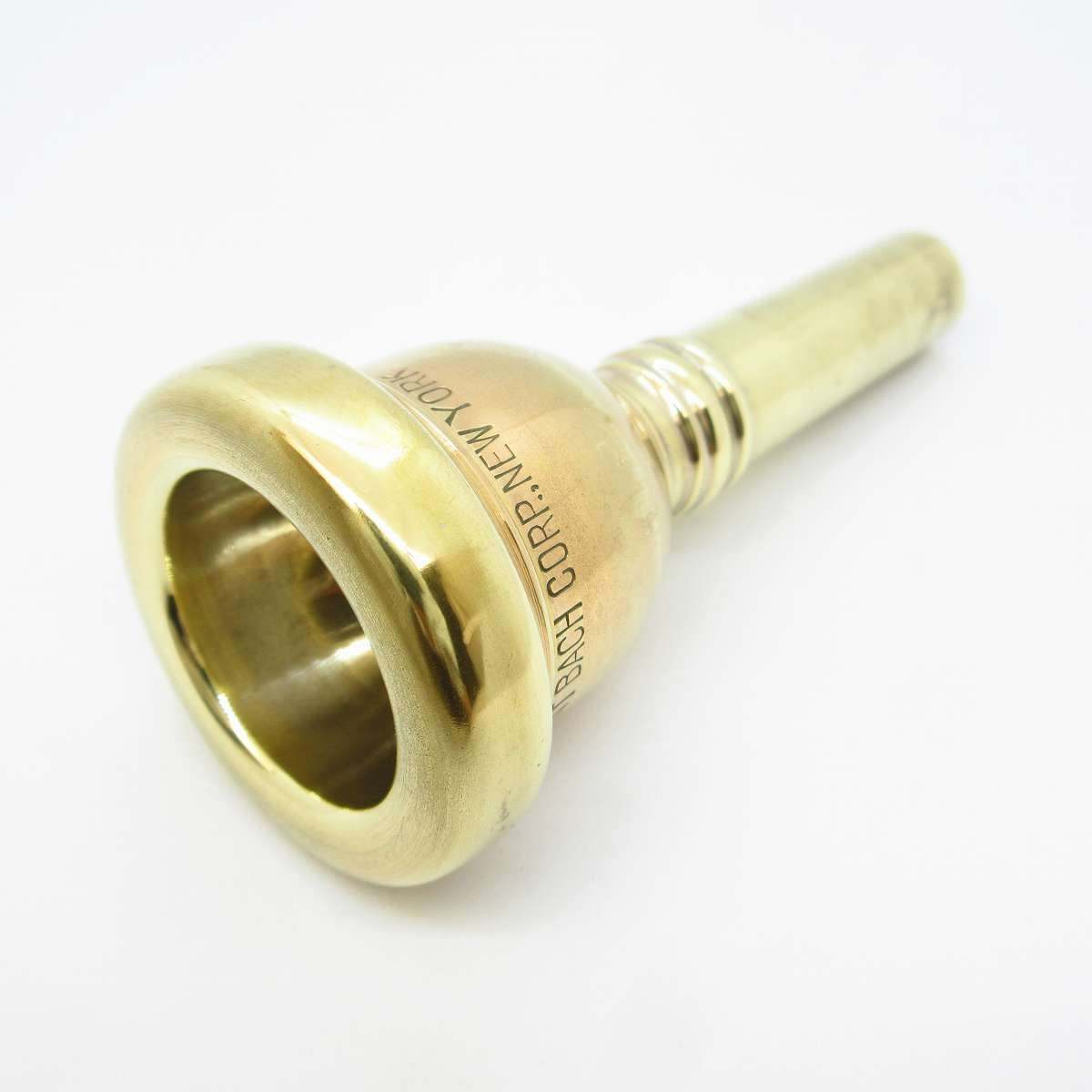 Bach トロンボーン細管用マウスピース CORP.,NEW YORK 15C GP 【横浜店