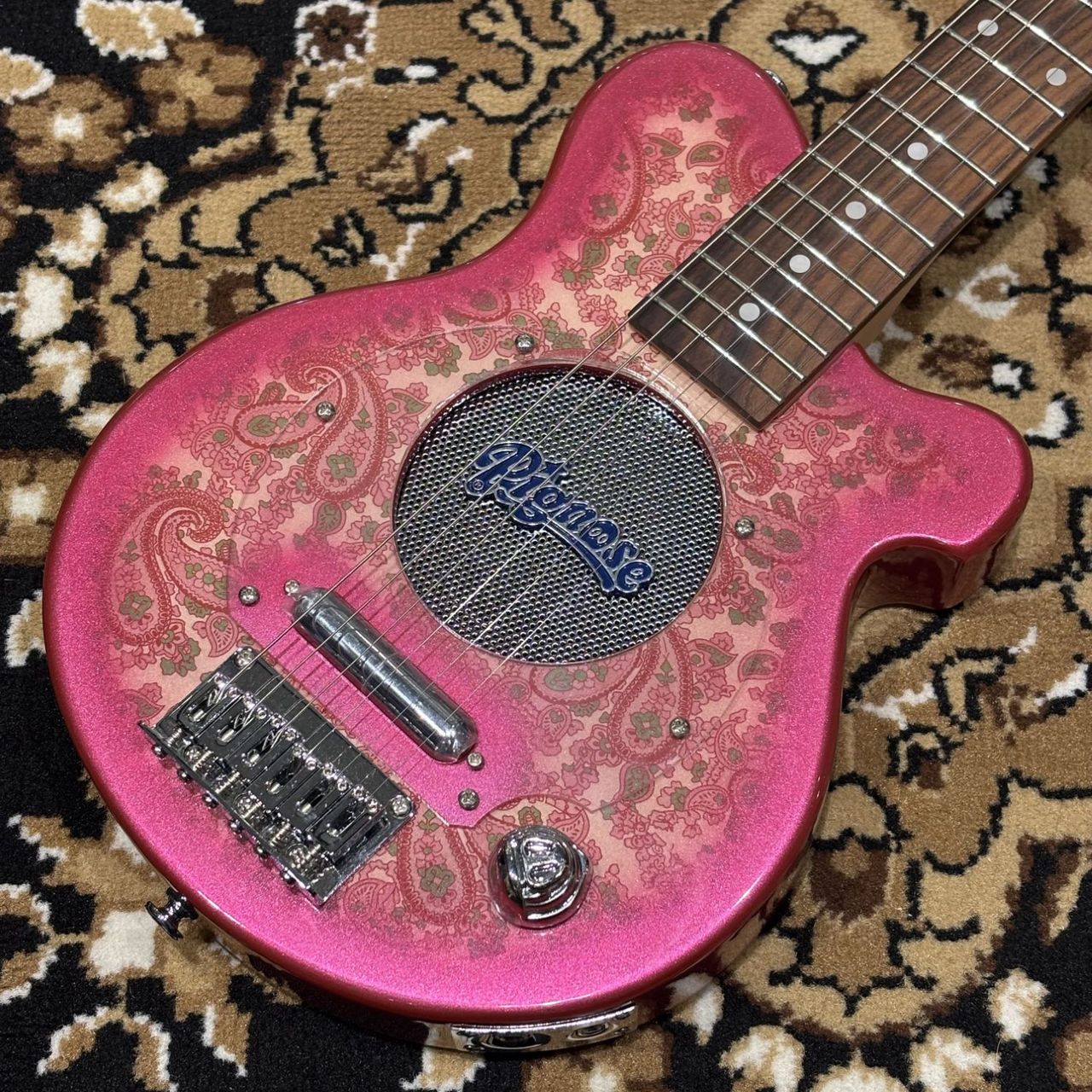Pignose PGG-200PL PKPL ミニエレキギターPGG200 ピンク