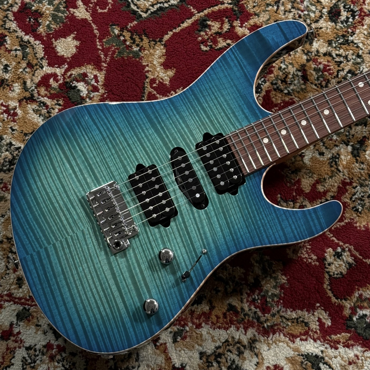 Suhr Modern Custom Bahama Blue Burst【委託販売品】（中古/送料無料