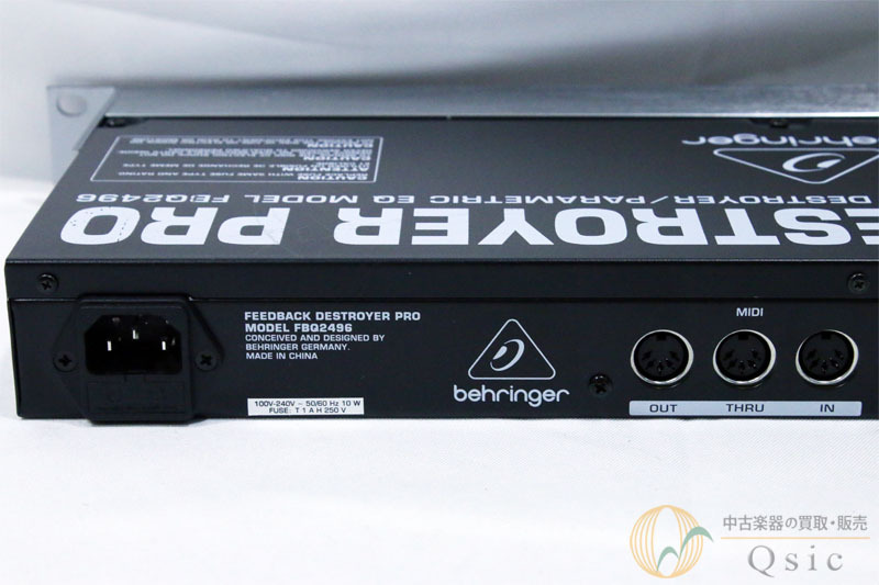 BEHRINGER FBQ2496 FEEDBACK DESTROYER PRO [WL767]【神戸店在庫