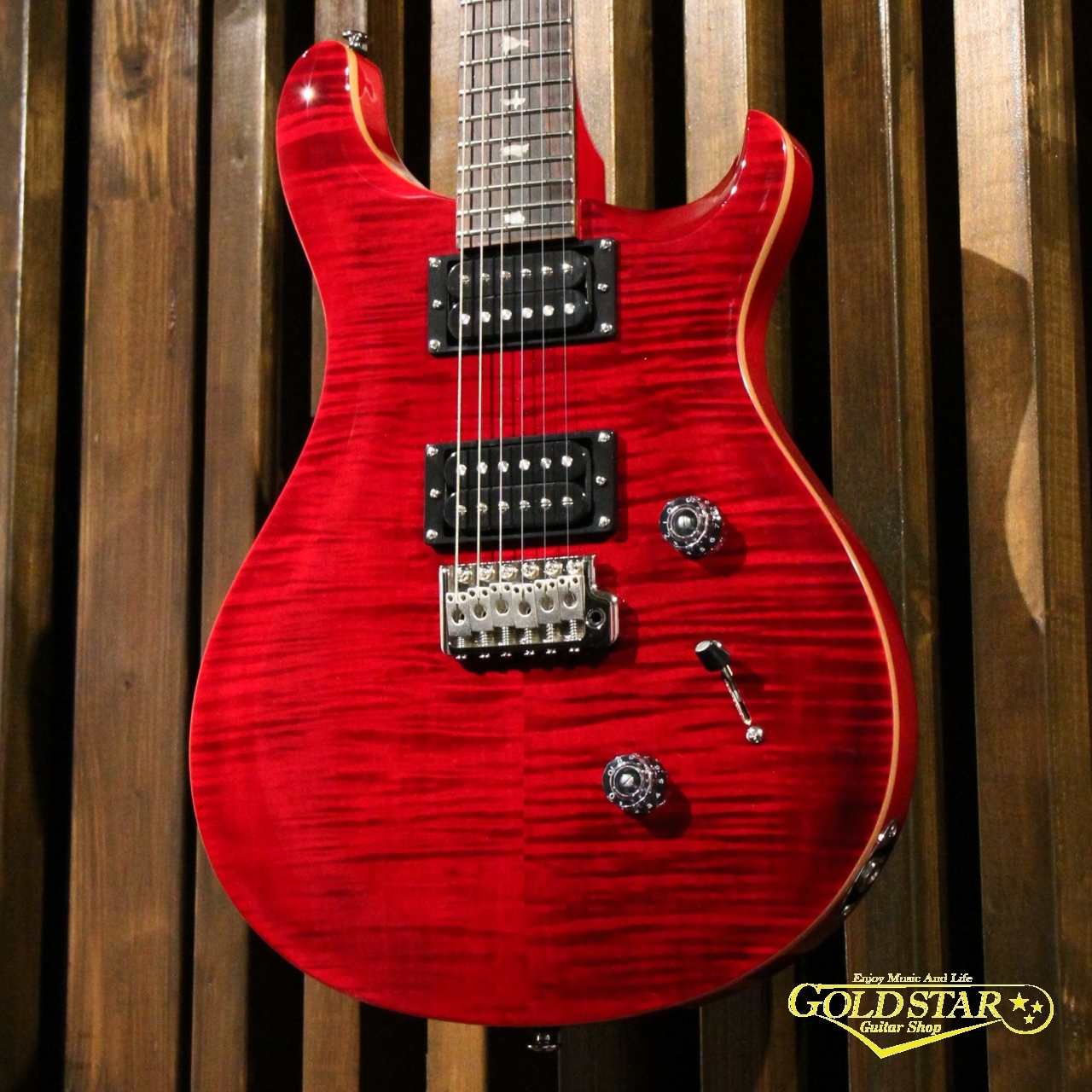 Paul Reed Smith(PRS) SE CUSTOM24【ロック式ペグ交換後のお渡し