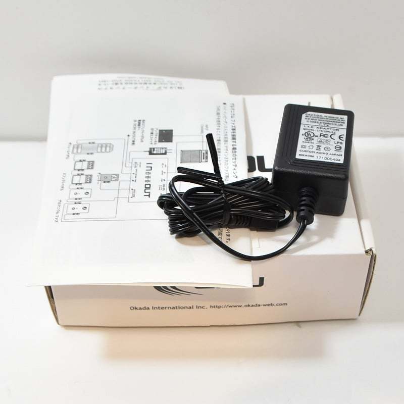 ギター CAJ IN and OUT Custom Audio Japan Custom Audio Japan(CAJ) IN and OUT / Buffer/Junction Box