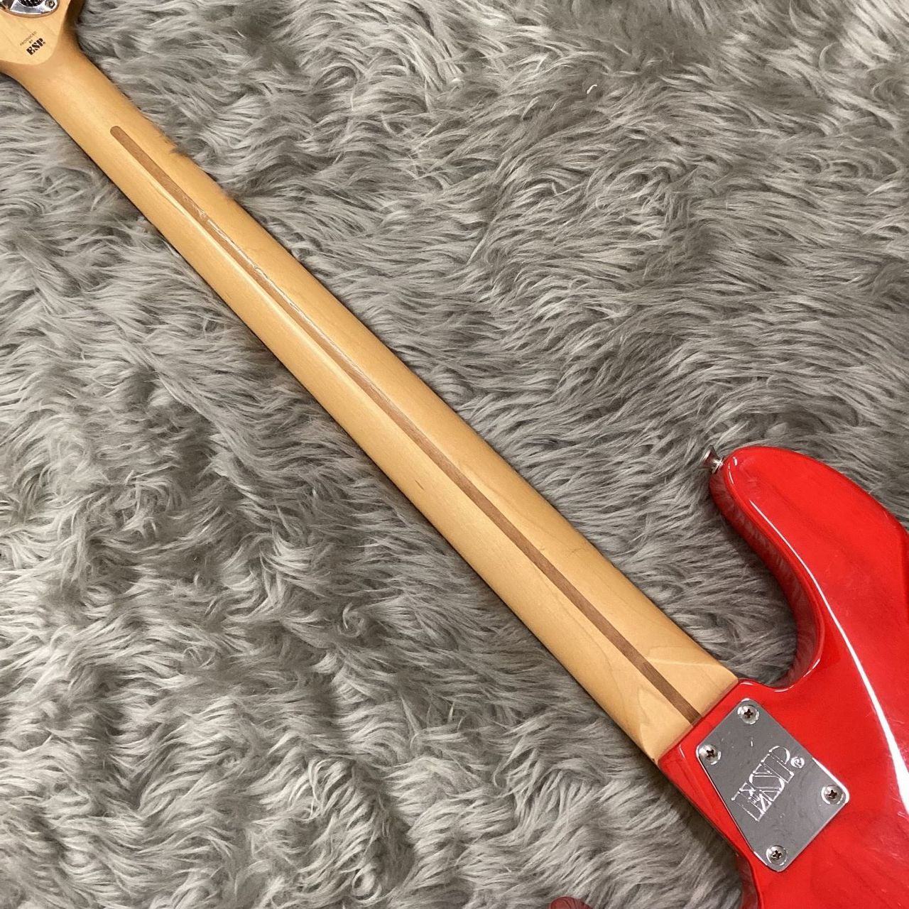 エドワーズ L'Arc～en～Ciel tetsuyaモデル E-T-125BZ EDWARDS 【中古】E-T-125BZ See Thru Festa Red【L'Arc～en