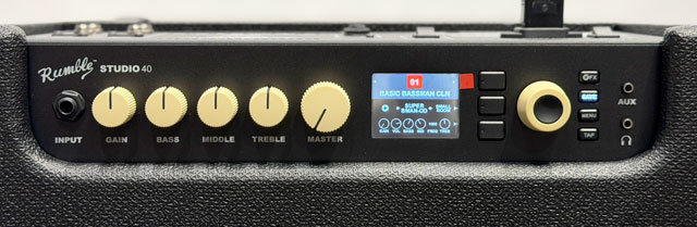 5*z様 Fender rumble studio 40 フットスイッチ付き Fender rumble