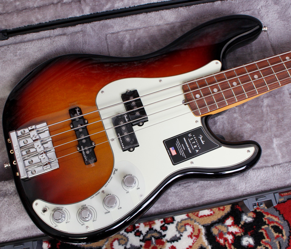 Fender American Ultra Precision Bass Rosewood Fingerboard 