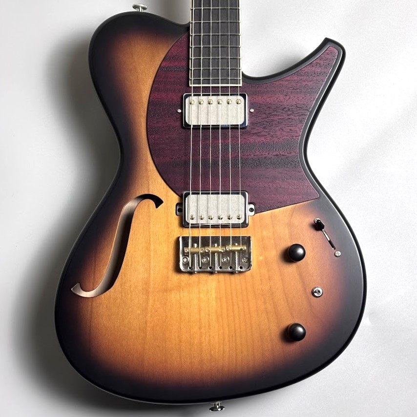 SuzukaGuitarDesign Tierra-H S-HOLE L13EX TobaccoSunburst S/N:G147