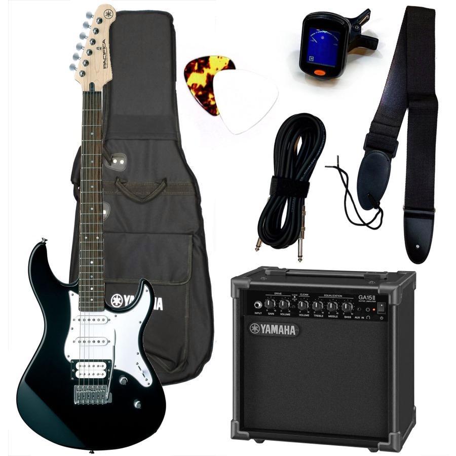 YAMAHA PACIFICA112V BL (ブラック) エレキギター入門7点セット（新品