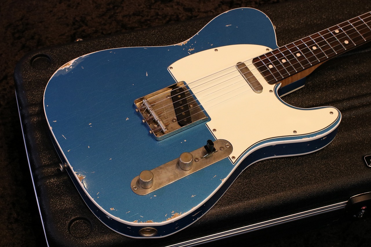 Xotic XTC-1 Lake Placid Blue Medium Aged w/White Binding #4205