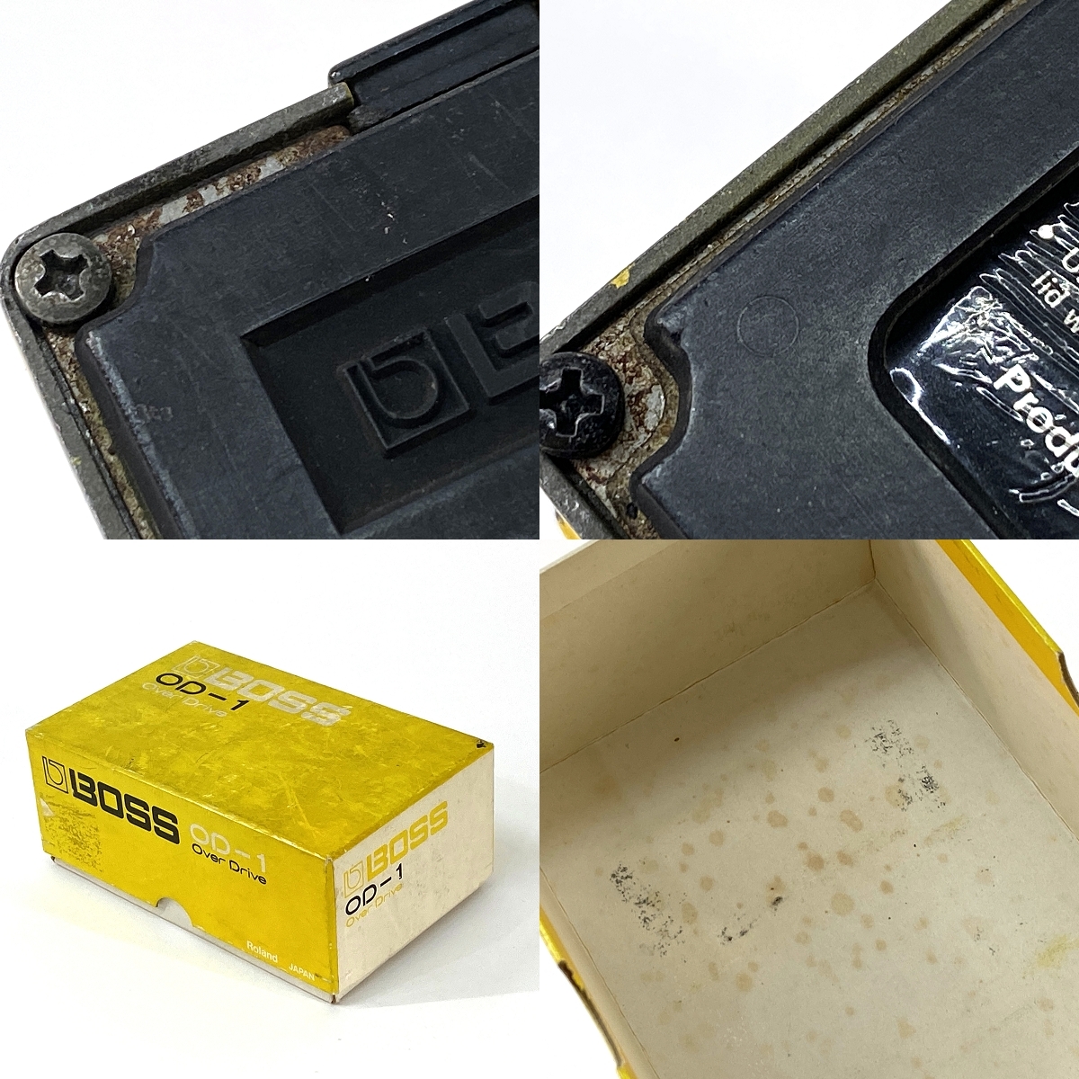 Japan Vintage / 名器 BOSS OD-1 オーバードライブ箱付 BOSS OD-1 Over Drive（中古/送料無料）【楽器検索デジマート】