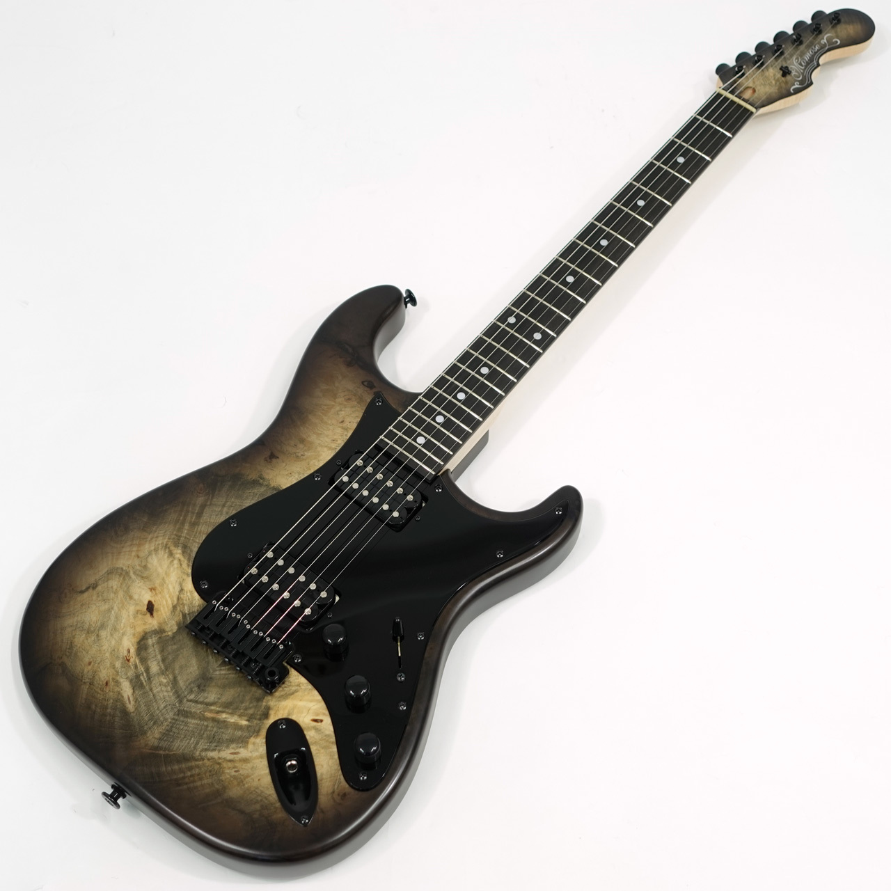 momose MC1-HH BEB Buckeye Burl / R / Black-Burst-MAT #20367