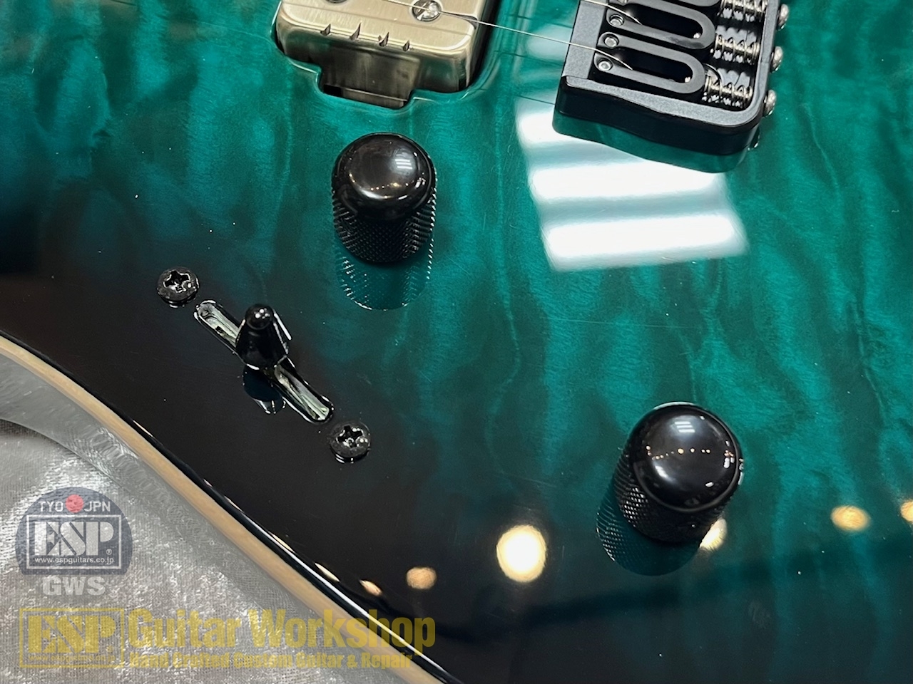 E-II M-II NT HS QM L/H【Black Turquoise Burst】（新品/送料無料