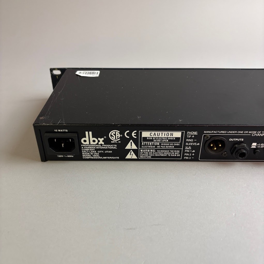【送料込み】dbx ステレオコンプレッサー 166XL Amazon | dbx 166XL 2chコンプレッサー/リミッター