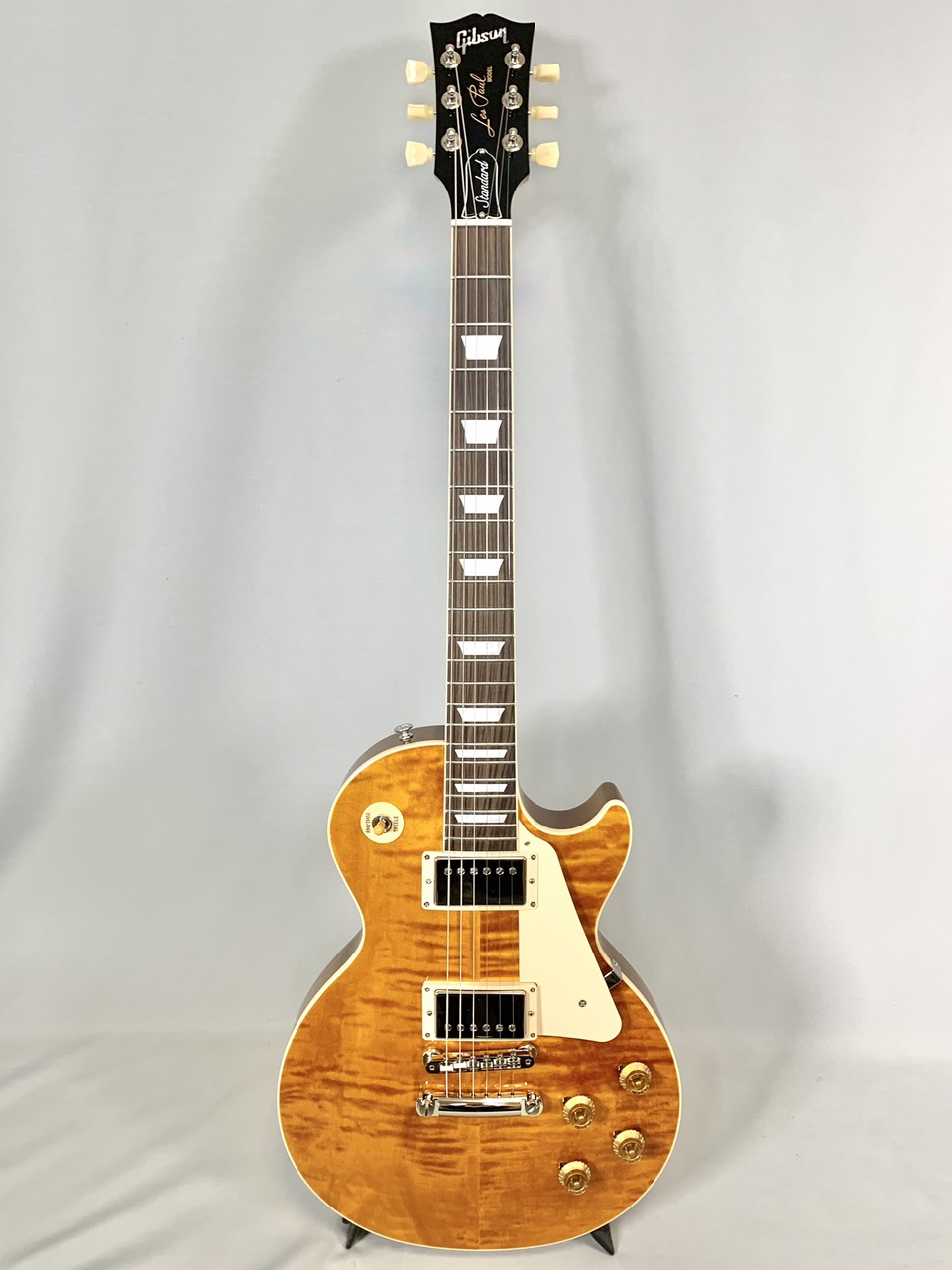 Gibson Les Paul Standard 50s Figured Top Honey Amber（新品