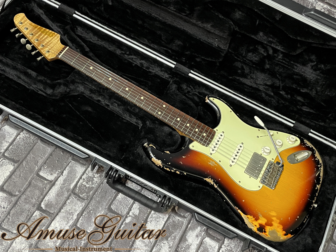 Xotic XSC-2 # 3Tone Burst Heavy Aged 2023年製【Excellent Condition with Almost  No Damage】w/OHC 3.45kg（中古）【楽器検索デジマート】