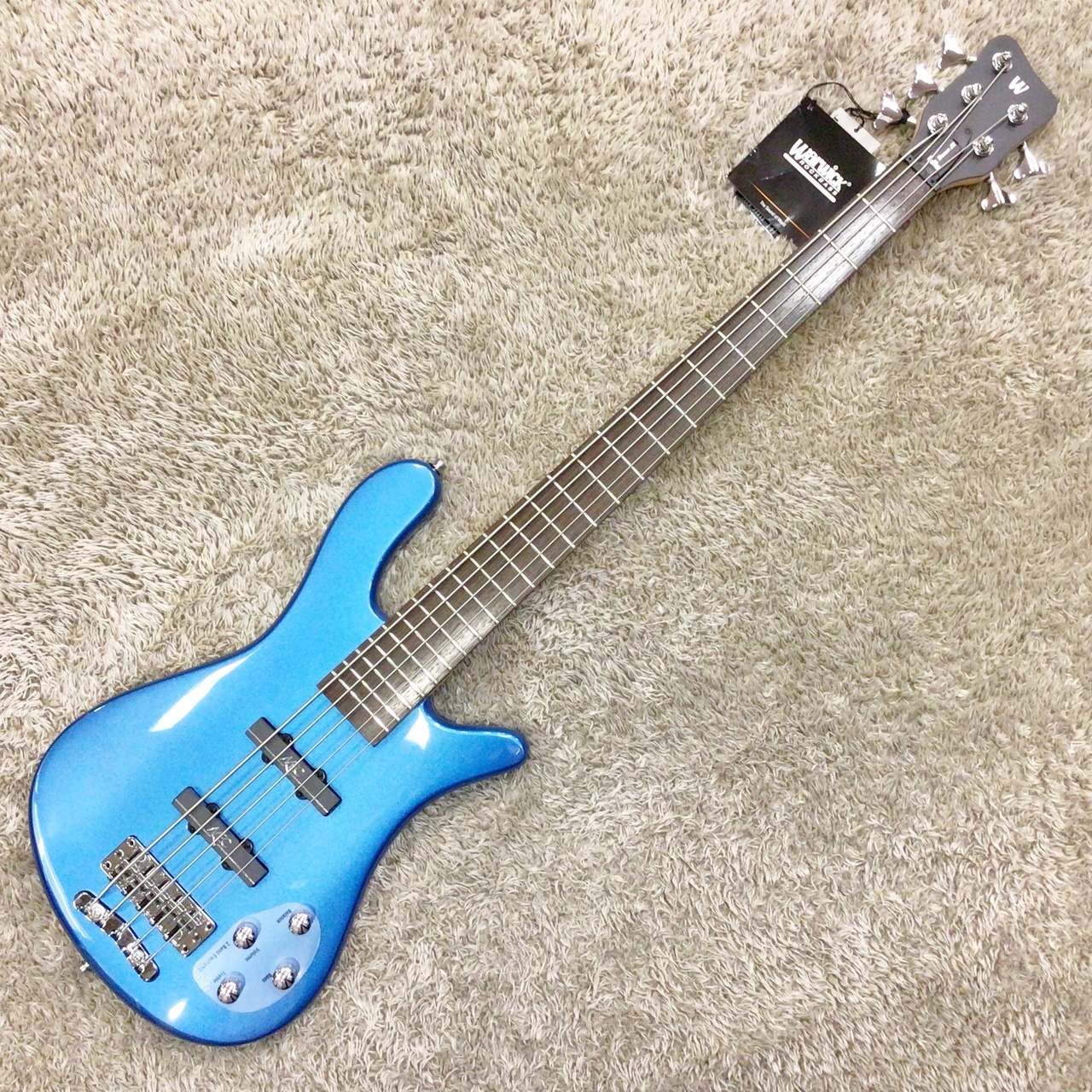 Warwick RockBass Streamer LX5 Metallic Blue High Polish 