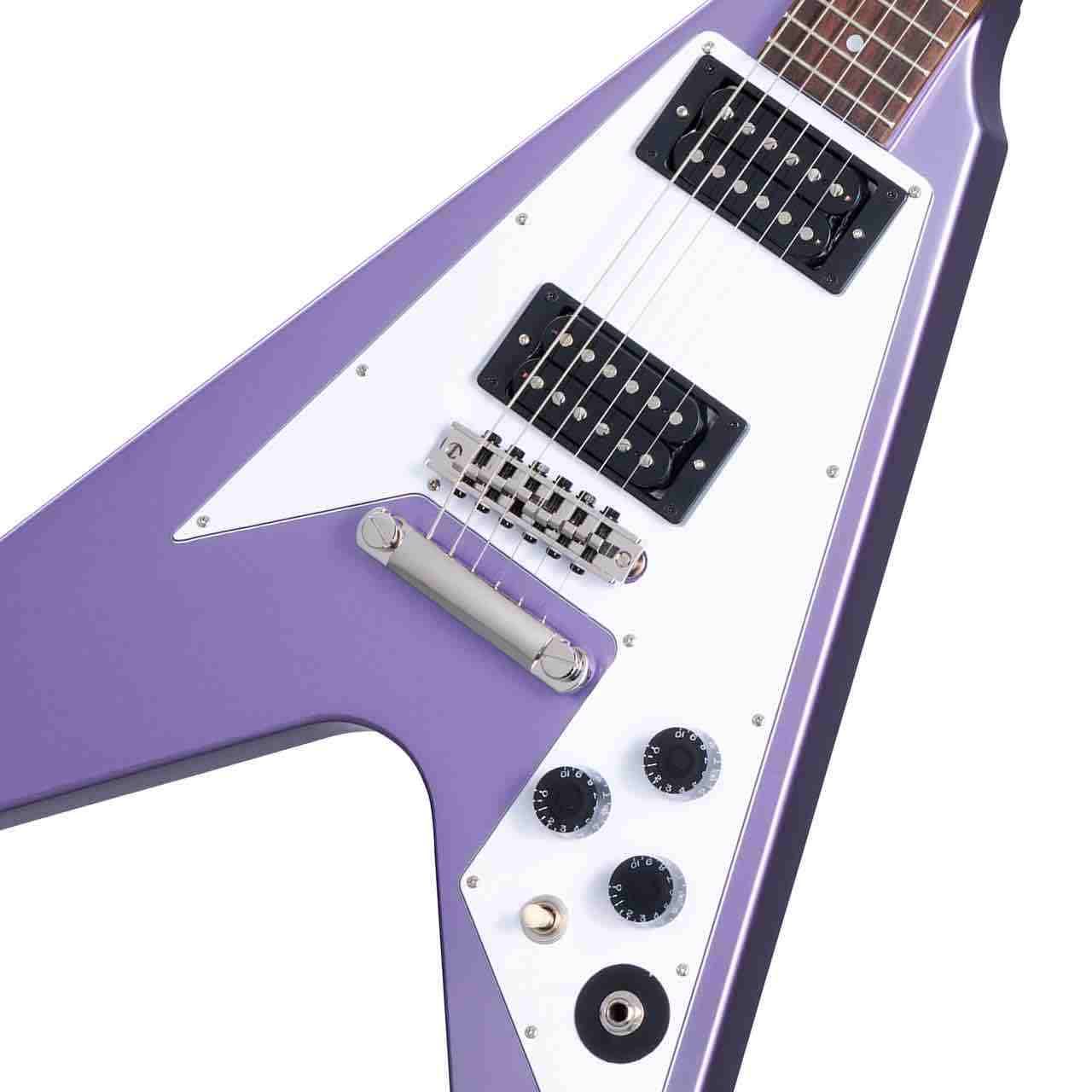 Epiphone Kirk Hammett 1979 Flying V Purple Metallic メタリカ