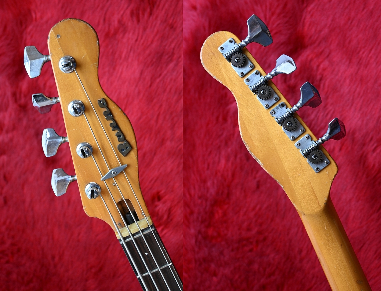 Teisco Burns Vintage Short Scale Bass 1960s MIJ Modified