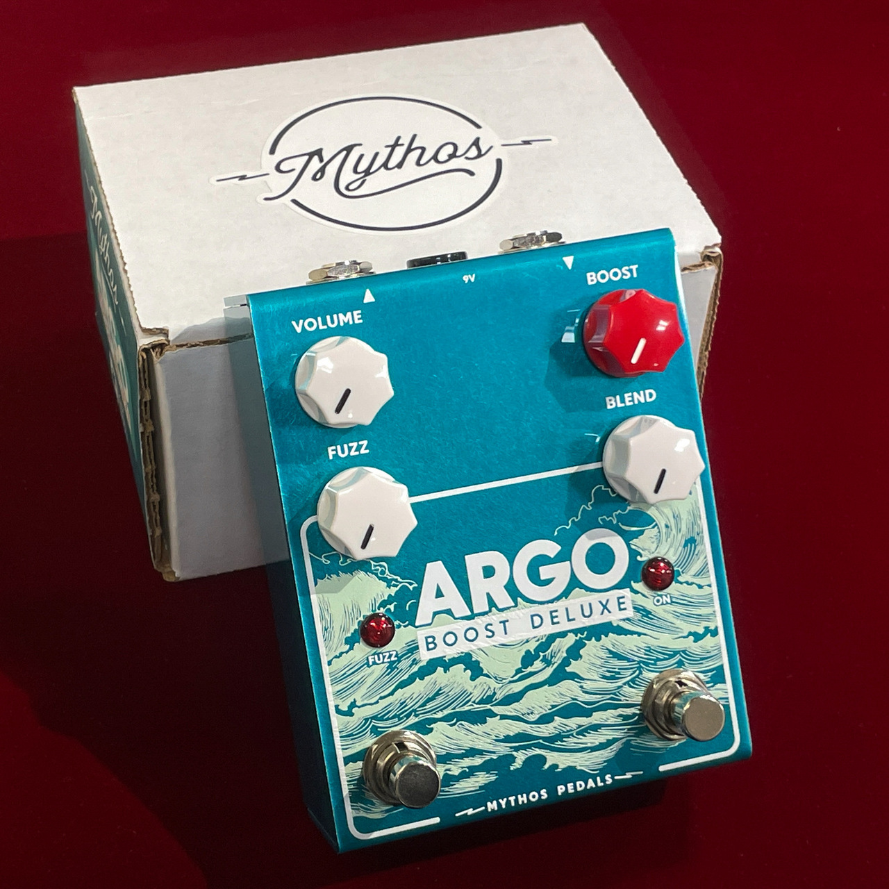 Mythos Pedals Argo Boost Deluxe 【アッパーオクターブファズ