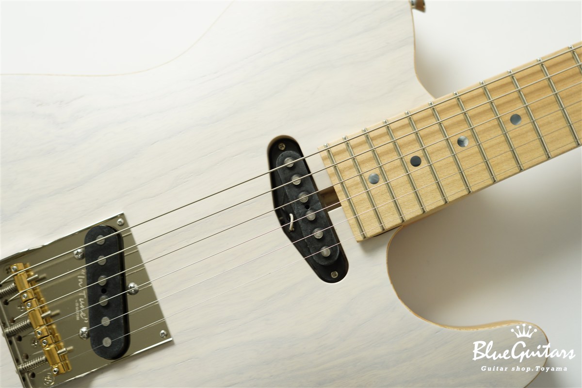 SAITO GUITARS S-622TLC Ash/Maple - Trans White（新品/送料無料