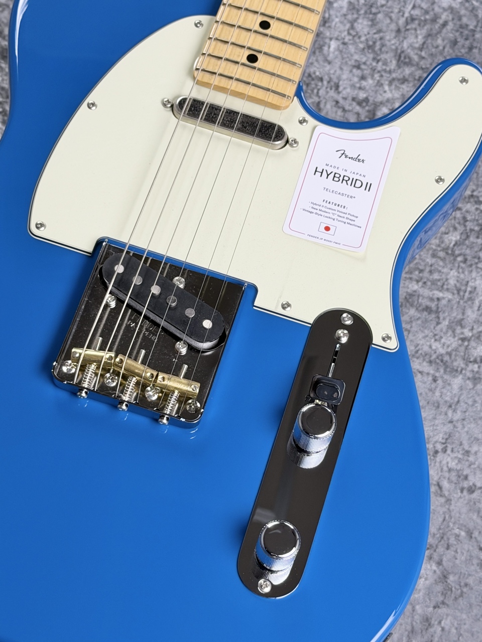 Fender Made in Japan Hybrid II Telecaster/Maple -Forest Blue