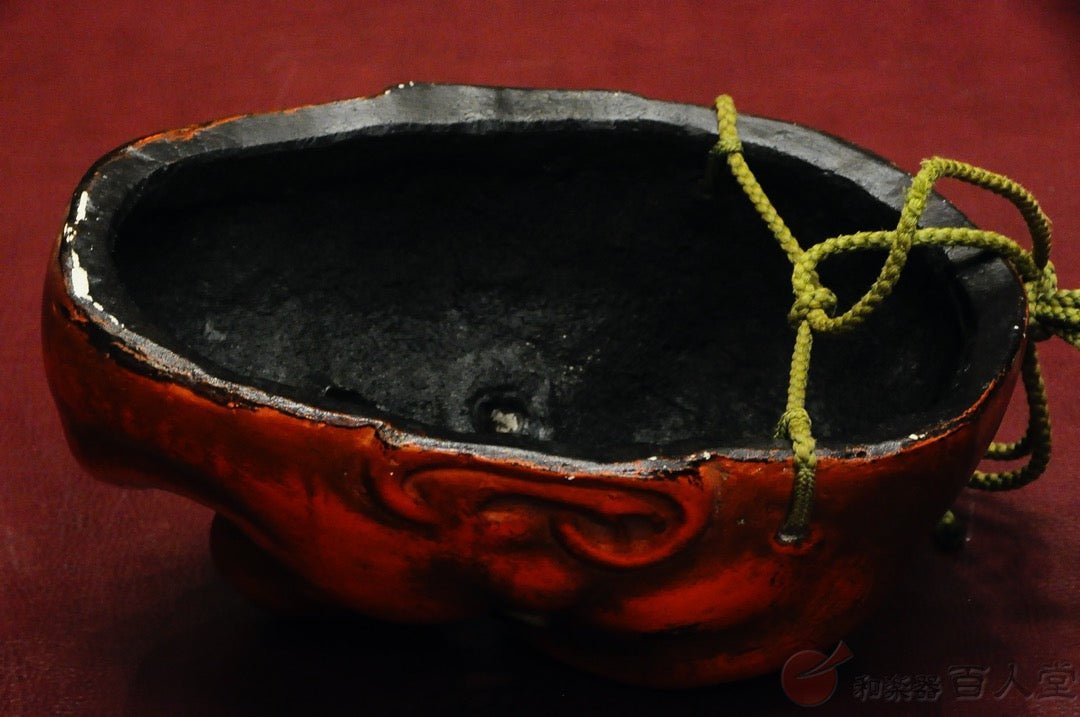 お面　舞楽面　抜頭の毛付き batto5.jpg