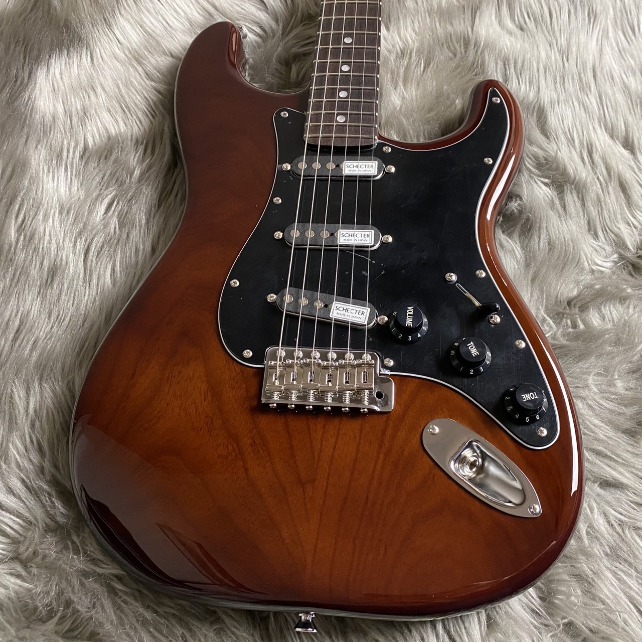 SCHECTER PS-ST-DH/GWN/R【現物画像 】(【限定モデル 日本製】【最大36