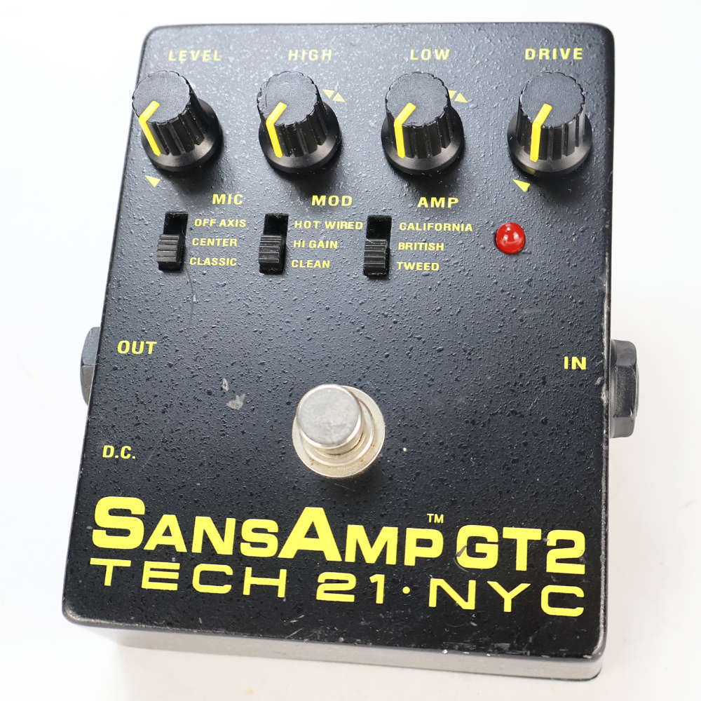 TECH21 【中古】 TECH21 SansAmp GT2 アンプシミュレーター ギター