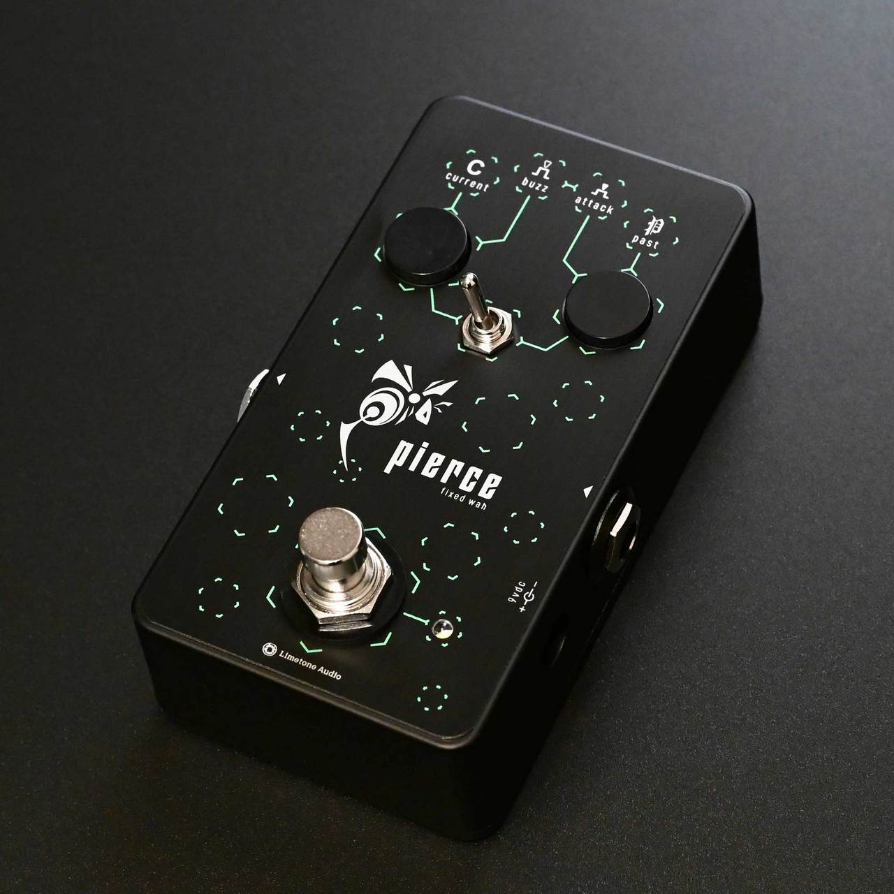 Limetone Audio pierce (ピアス) エフェクター FixedWah 半止めワウ